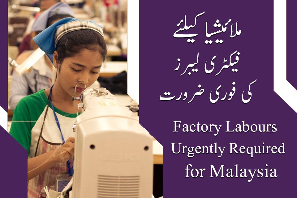 Malaysia Factory labour jobs