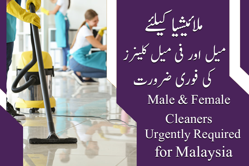 Malaysia Cleaning Labour Jobs